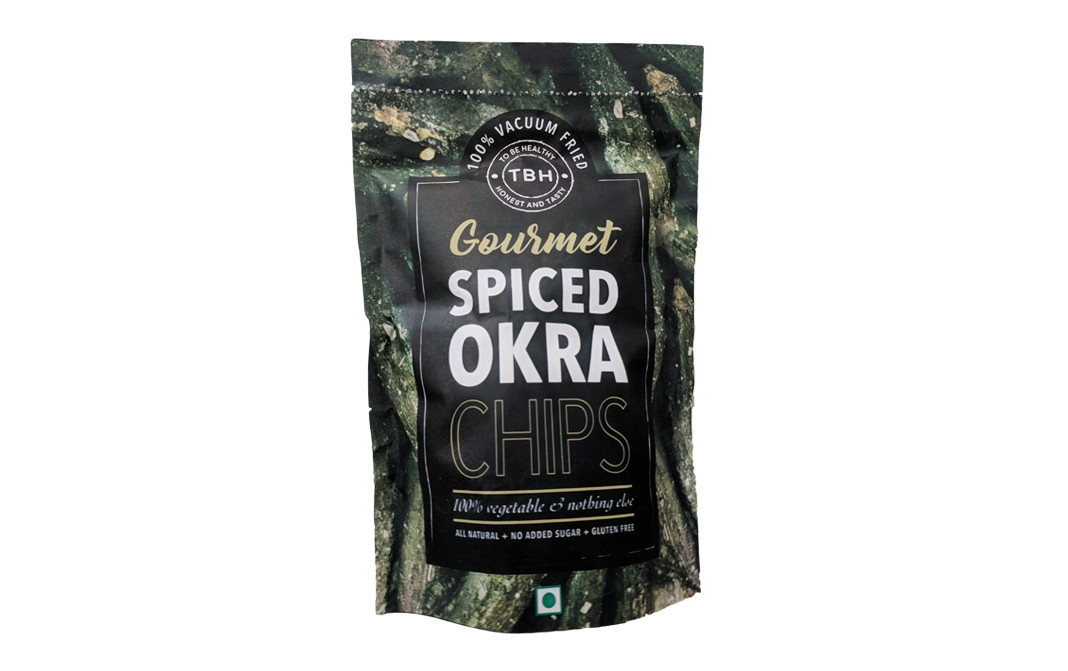 To Be Healthy Gourmet Spiced Okra Chips    Pack  50 grams